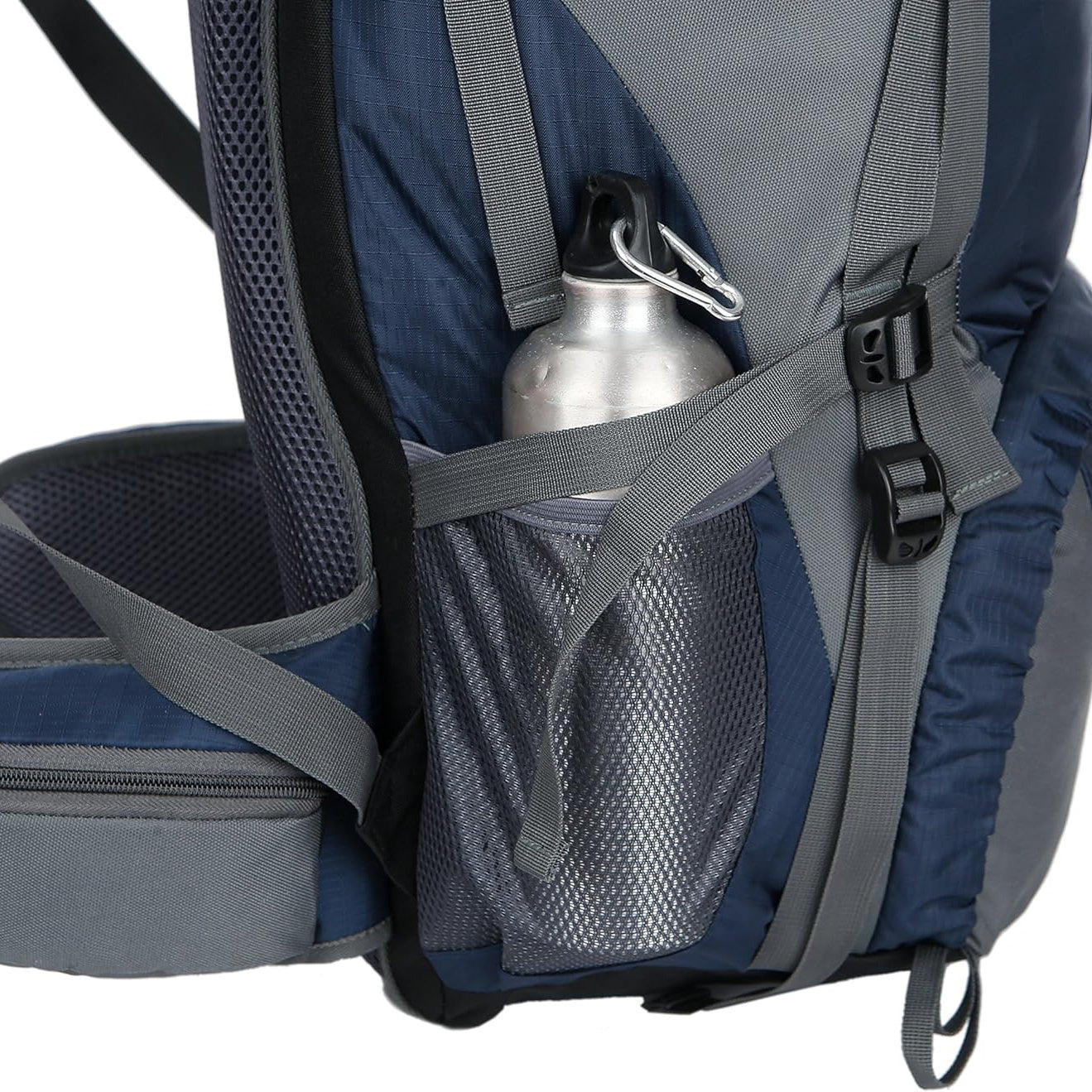 13.21 Gallon Hiking Backpack for Men with Rain Cover Lightweight 11.89 Gallon Plus 5 Liter Travel Backpack