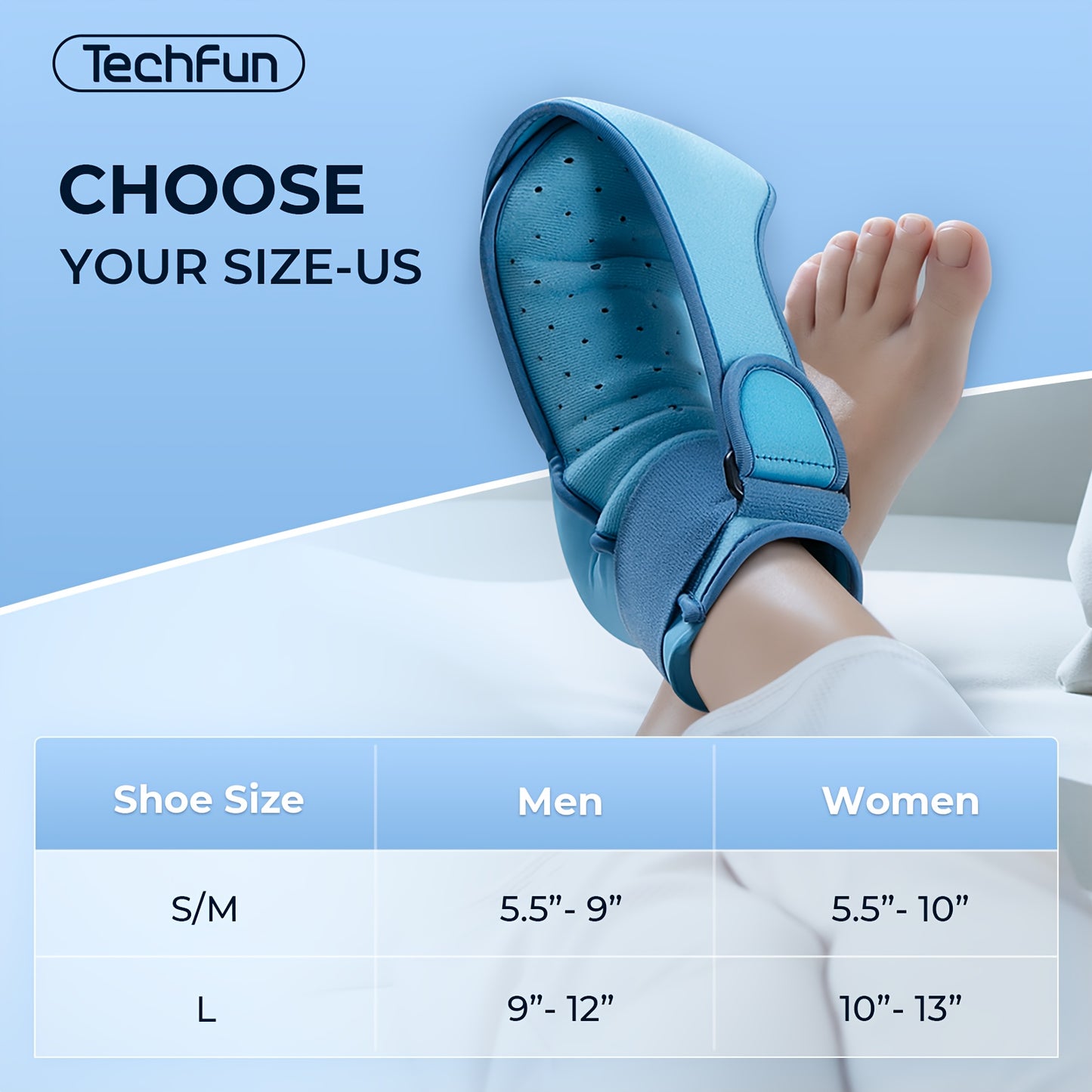 Adjustable Night Splint with Ice Pack Wrap Breathable Ergonomic Design for Heel Running and Walking Support Grade Brace for Men and Women Secure Fit Durable Construction Active Lifestyle