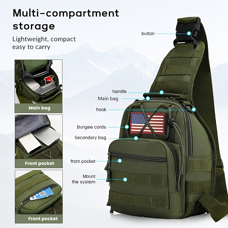 21.13 Gallon Large Capacity 2 Piece Set Unisex Tactical Camo Molle Backpack Multipurpose Hiking Climbing Rucksack for Outdoor Trekking Camping and Daily Use Durable and Waterproof Adjustable Shoulder Strap Rucksack