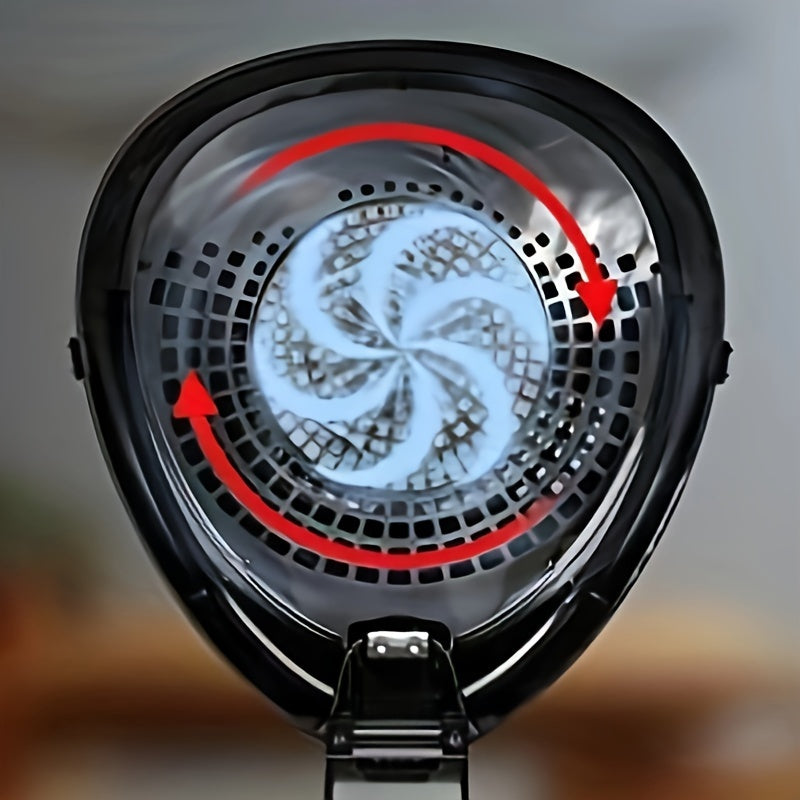 1875W Ionic Hooded Hair Dryer with 3 Heating Settings Professional Ceramic Technology Portable Sit Under Dryer for Women Black Dome Design Home and Salon Use Personal Grooming Accessory