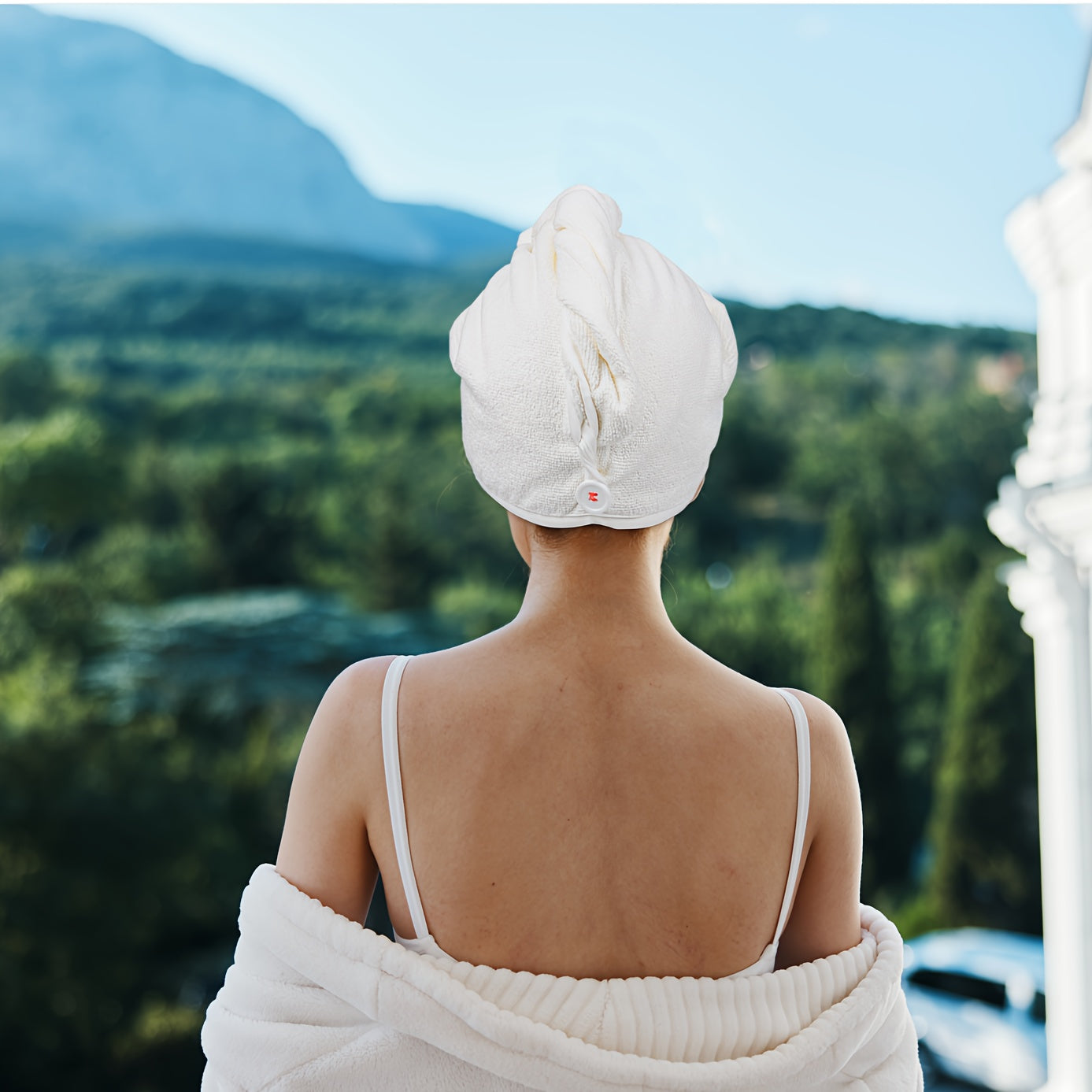 6 Pack Microfiber Hair Towel Wrap For Women Ultra Absorbent Twist Hair Turban Drying Cap For Curly Long Thick Hair