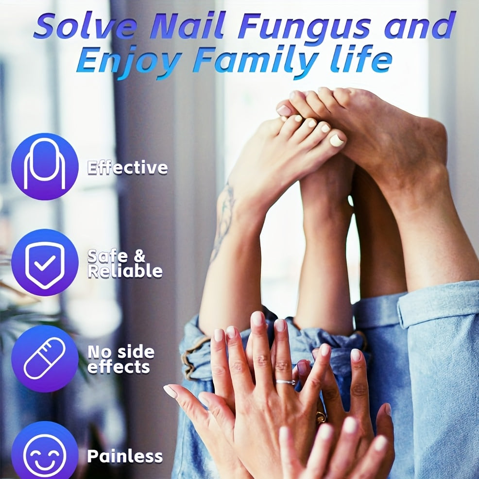 KTS Nail Fungus Cleaning Light Device for Discolored Thickened Toenails Home Treatment for Fingernails Toenails