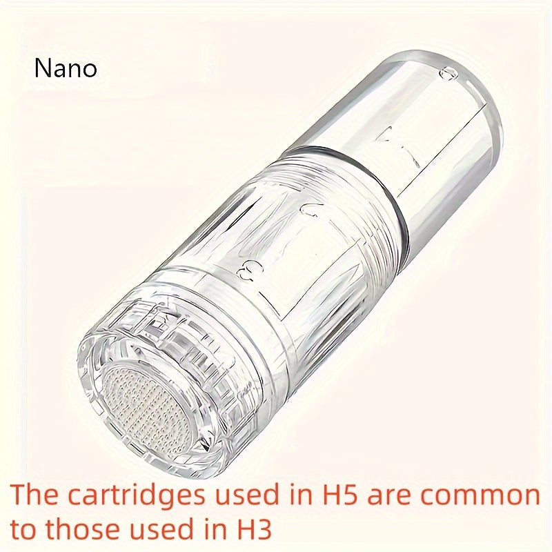 New arrival hydra series dr Pen hydra. Pen H5 Wireless Electric Derma Pen with 12pcs Round Nano Cartridges, Adjustable Liquid Output, Leakproof Design, Skin Care Beauty Tool for Serum Needle length 0.1mm