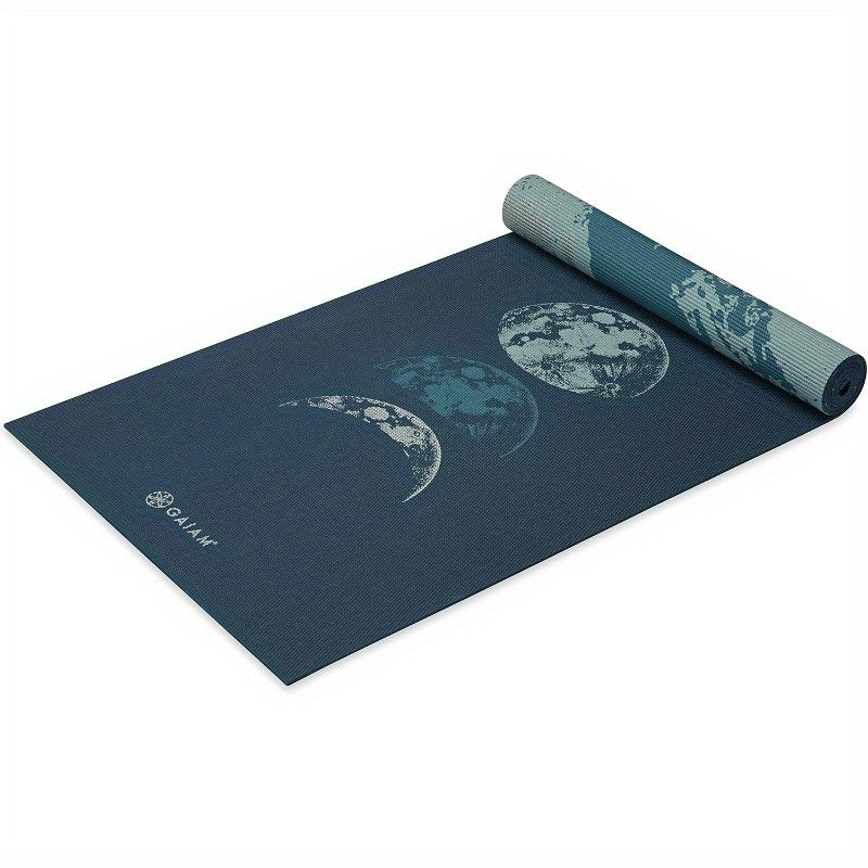 Extra Thick 6mm Heavy-Duty Yoga Mat - Non-Slip Grip, Reversible Workout Mat with Cushioned Surface for Pilates, Yoga, Home Gym - Non-Toxic PVC Flooring (68x24 Inches) - Ideal for Beginners & Pros, Yoga Mat Extra Thick, Pilate