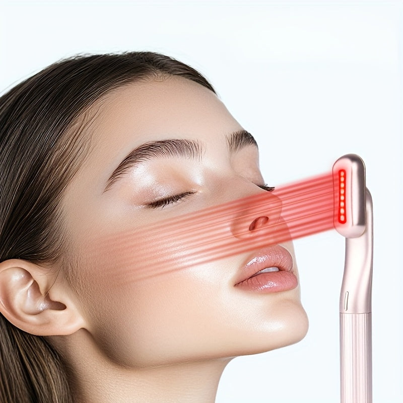 618 Beauty Tech ! Light Therapy & Massage Facial Device – Revive Dull Skin, Boost Collagen at Home