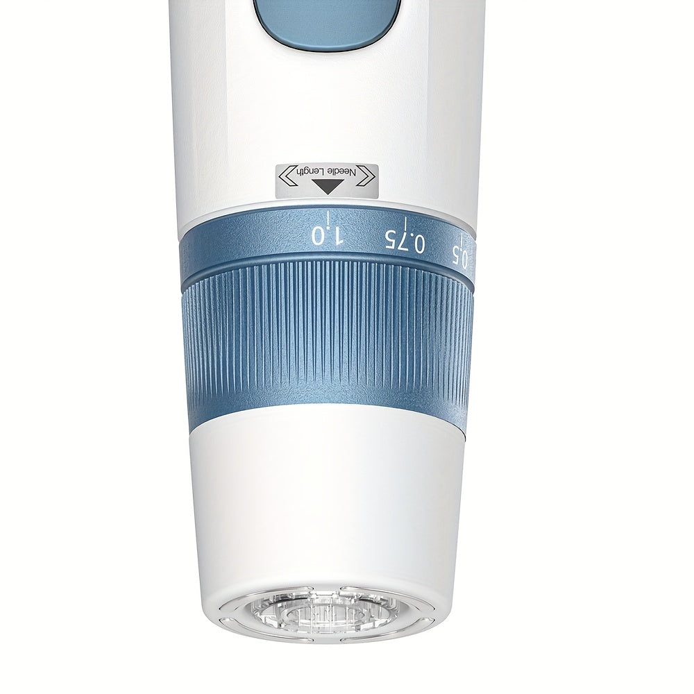 Hydra.Pen H5 White Wireless Derma Home Use Device Pen, 6 Speed Automatic Application Of Serum 3 In 1 Skin Care Tool With 2 12pin 0.25mm Cartridges