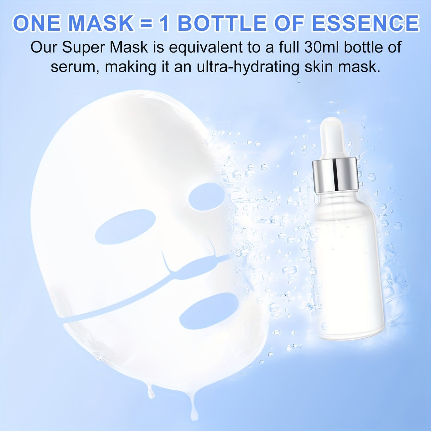 18 Pieces Collagen Mask Deep Moisturizing Formula for All Skin Types