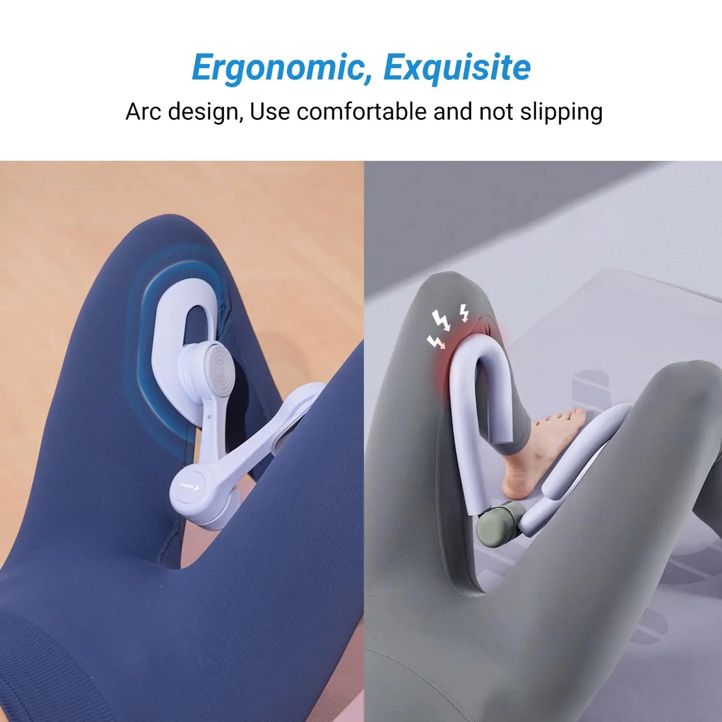 Merach Thigh Trainer Pelvic Floor Muscle Trainer Inner Thigh Exercise Equipment Pilates Strengthening Device