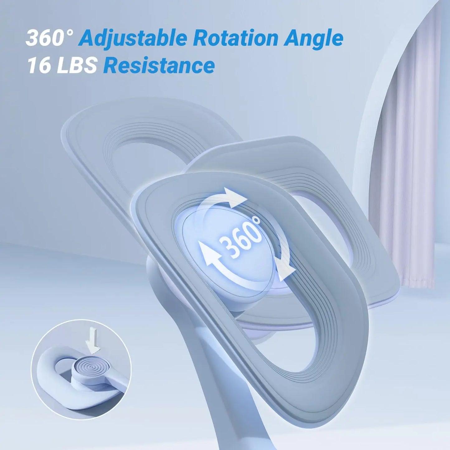 Merach Thigh Trainer Pelvic Floor Muscle Trainer Inner Thigh Exercise Equipment Pilates Strengthening Device