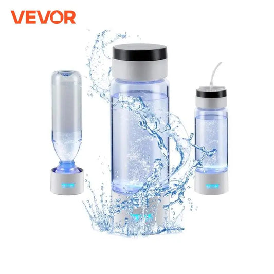 VEVOR Hydrogen Water Bottle Generator 380 Milliliters Portable Hydrogen Water Maker Ionizer Machine