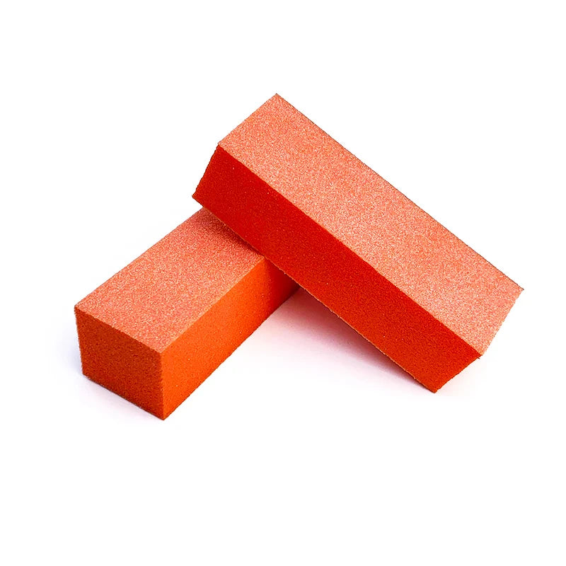 500 Pcs Sponge Nail File Buffer Block for Manicure and Pedicure Polishing