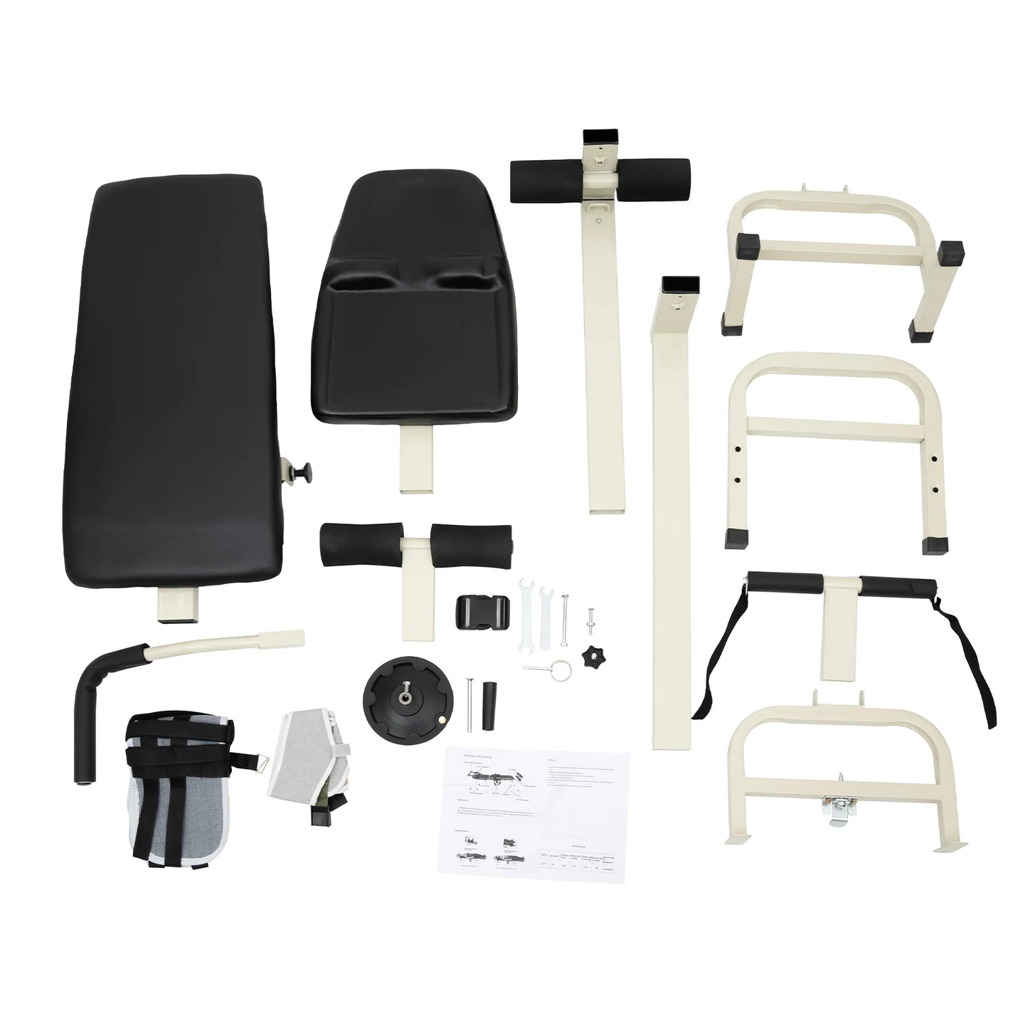 Multi Functional Portable Body Stretcher for Cervical and Lumbar Traction Bed Suitable for Heights of 1.45 to 1.85 Meters