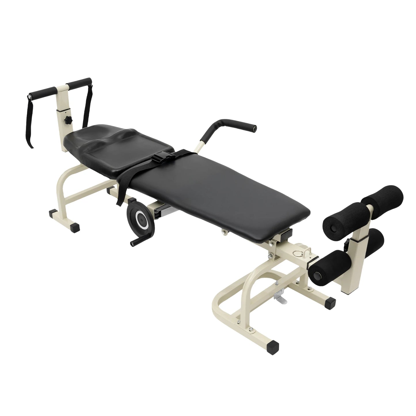 Multi Functional Portable Body Stretcher for Cervical and Lumbar Traction Bed Suitable for Heights of 1.45 to 1.85 Meters