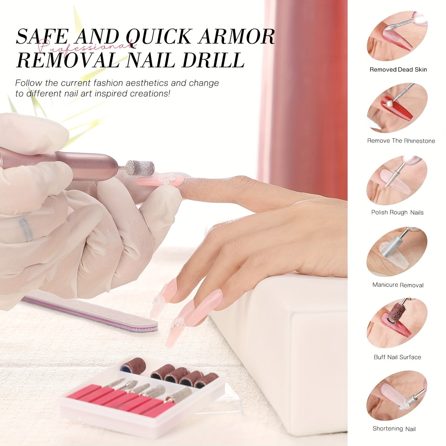 Morovan Professional Acrylic Nail Kit for Beginners Complete Acrylic Nail Starter Set with Supplies and Tools Ideal Gift for Women and Girls