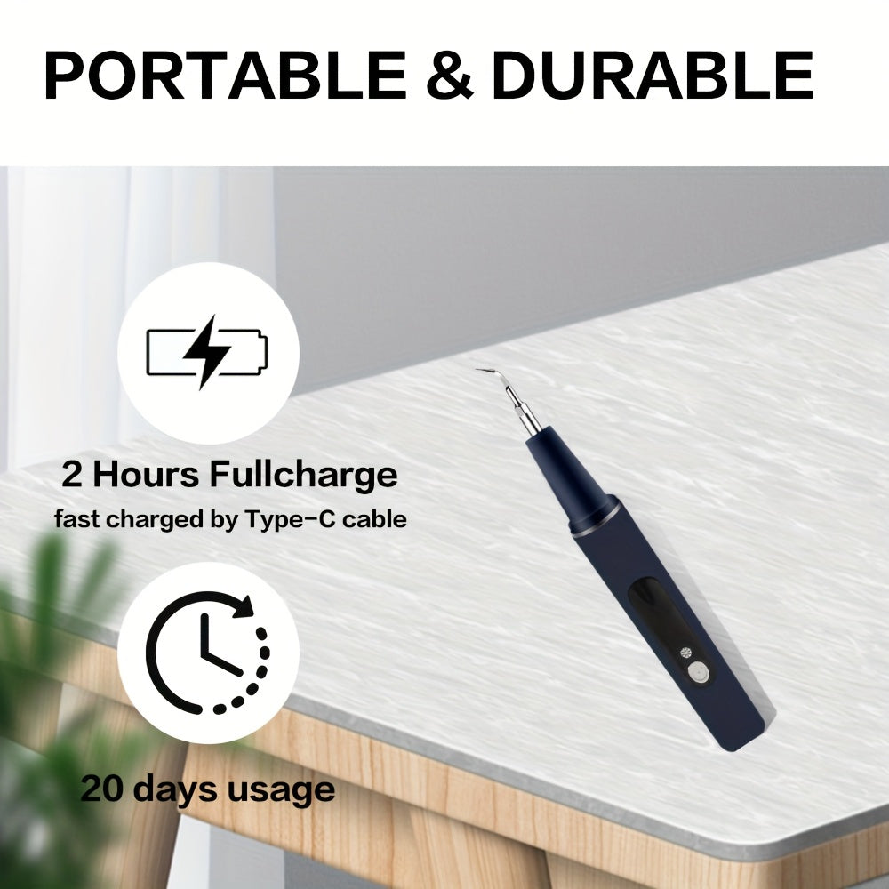 Valentines Day Electric Flosser Teeth Cleaner with 3 Replacement Heads and 5 Modes LED Light for Deep Cleaning Family Couples and Travel