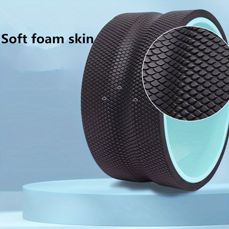 Back Stretch Muscle Roller Massager Yoga Wheel Set Fitness Auxiliary Circle for Lower Back and Open Back