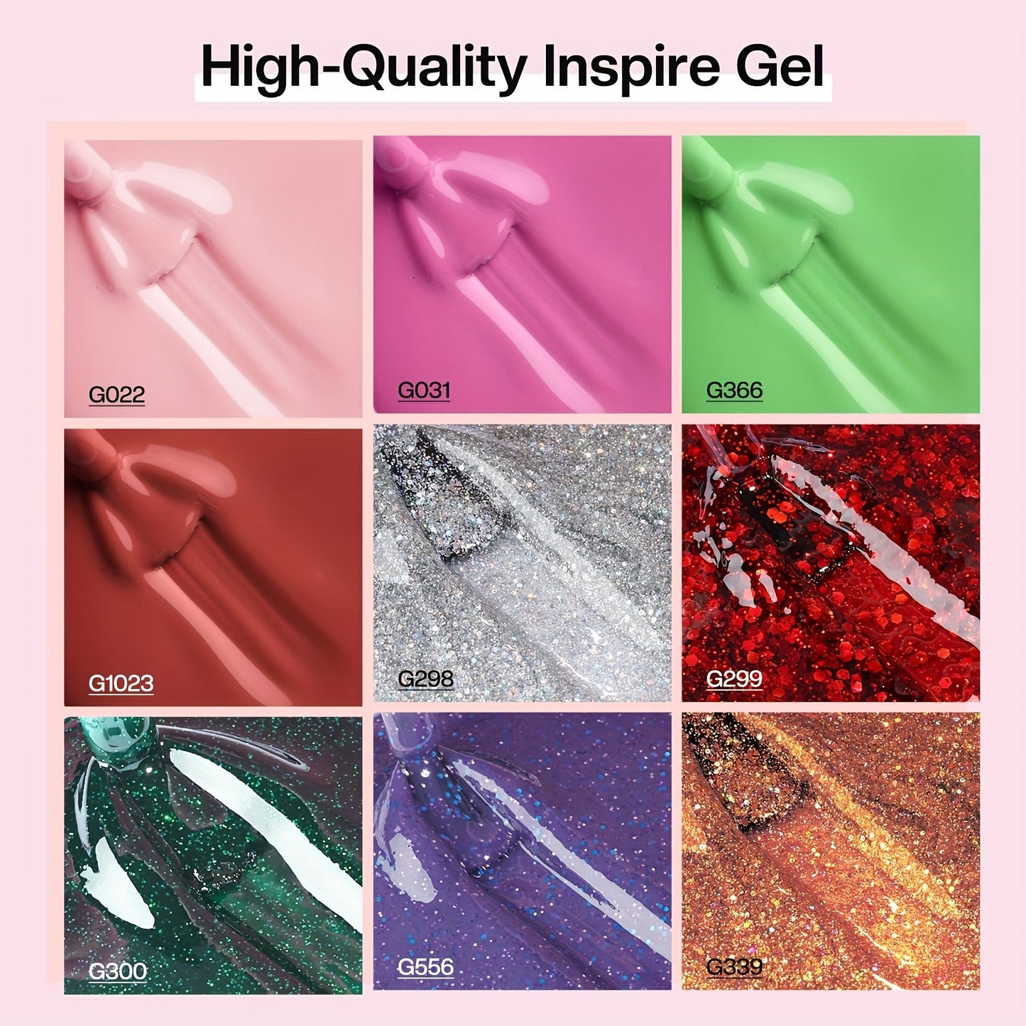 Morovan Beginner Professional Acrylic Nail Kit with Mouse Light Base and Top Coat Clear and Pink Acrylic Powder False Nail Tips Polishing Tools Glitter and More DIY All in One Professional Manicure Starter Kit